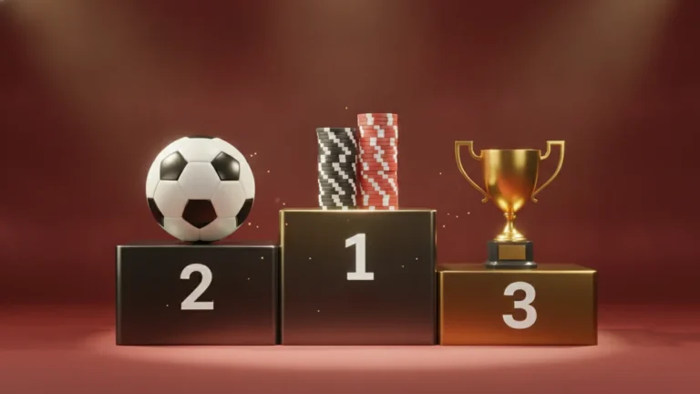 Bục vinh quang top 3 nhà cái uy tín với bóng đá, chip casino và cúp vàng
